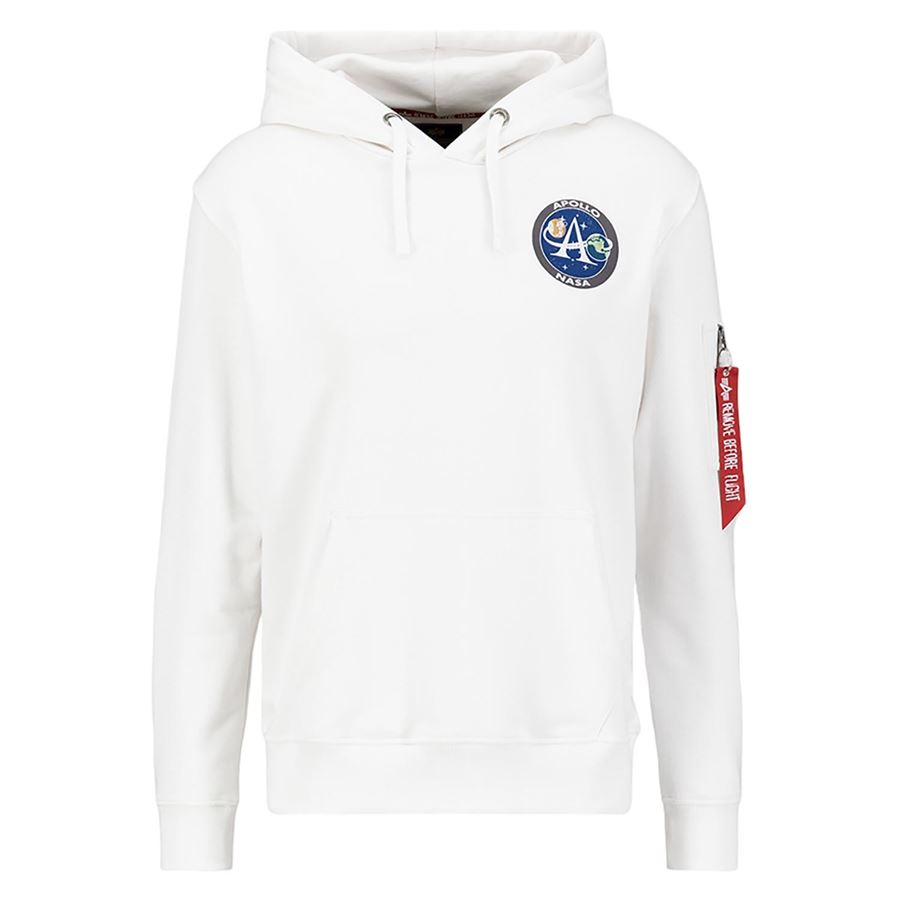 Apollo Mission felpa con cappuccio uomo Alpha Industries | 10633809